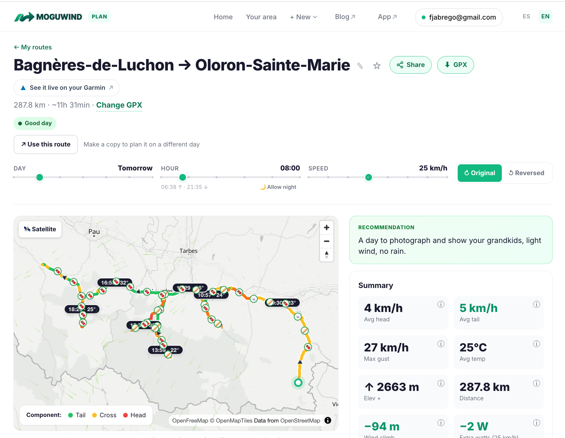 How to Share a Cycling Route with Your Group