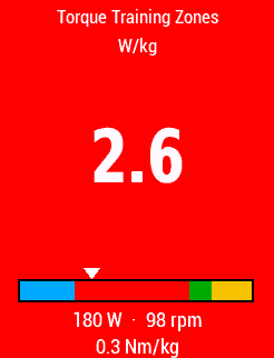 Torque Training Zones Garmin